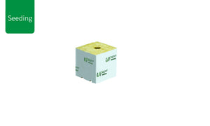 UPuper® Cultivation Plug (Square) - CP 40S (1.5"x1.5"x1.5") - Case (2250 Pcs)