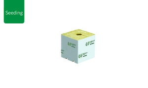 UPuper® Cultivation Plug (Square) - CP 50S (2"x2"x2") - Case (1296 Pcs)